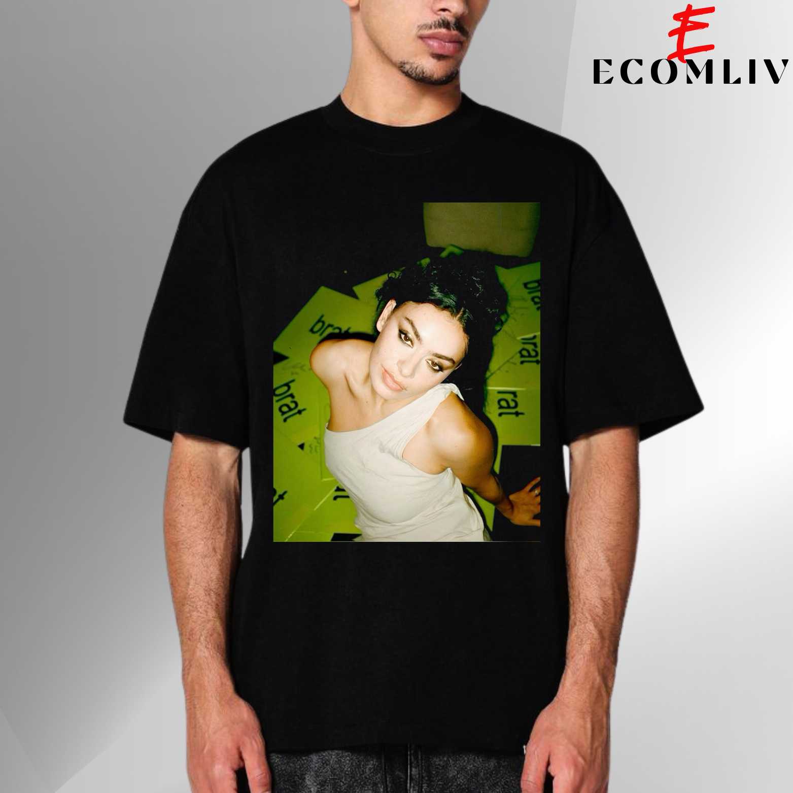 Charli Xcx Brat Pop Album Tee, Unisex Music Shirt